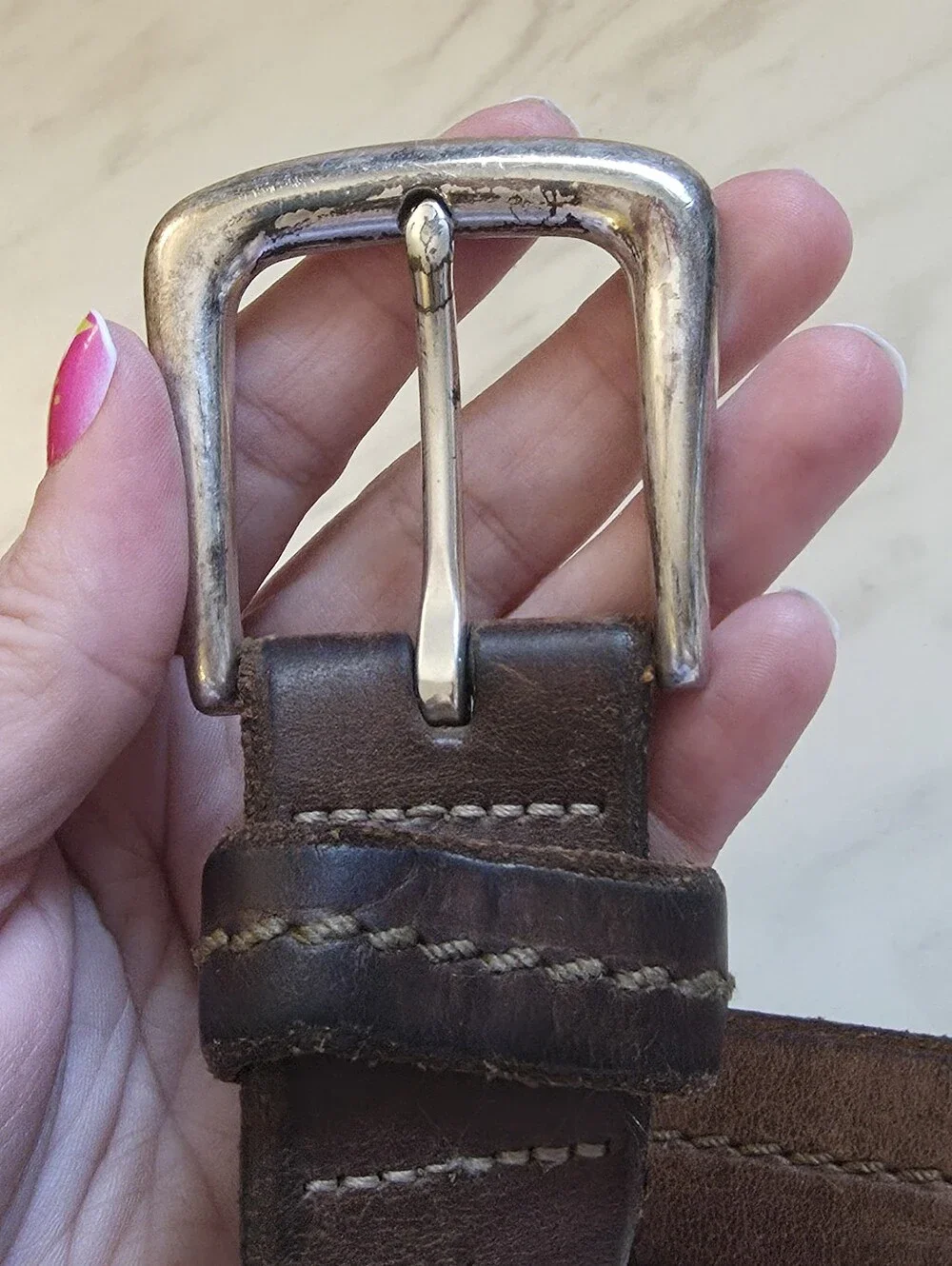 Brighton USA leather belt